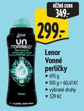 Lenor Vonné perličky, 495 g Albert