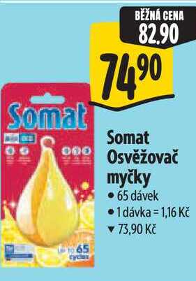 Somat Osvěžovač myčky, 65 dávek Albert
