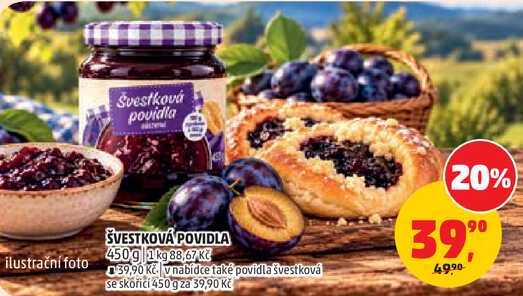 ŠVESTKOVÁ POVIDLA, 450 g