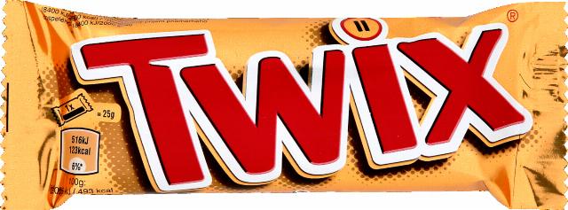 Twix Čokoládová tyčinka v akci
