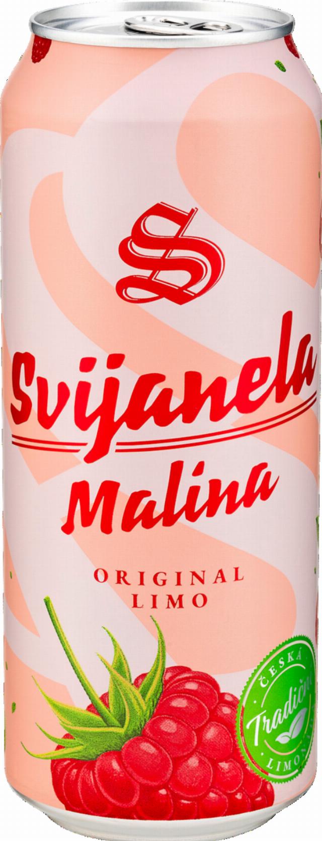 Svijanela Limonáda s příchutí maliny