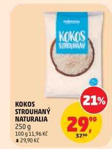 KOKOS STROUHANÝ NATURALIA, 250 g  