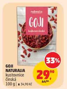 GOJI NATURALIA kustovnice čínská, 100 g