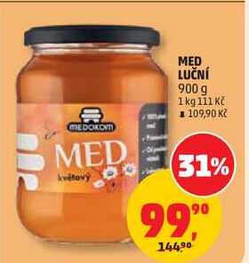MEDOKOM MED LUČNÍ, 900 g 