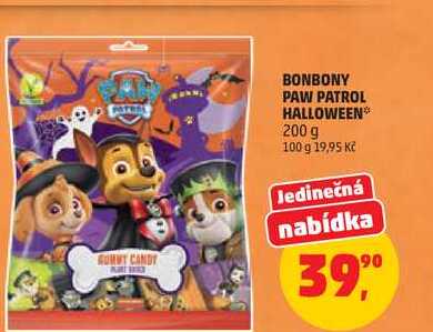 BONBONY PAW PATROL HALLOWEEN, 200 g  