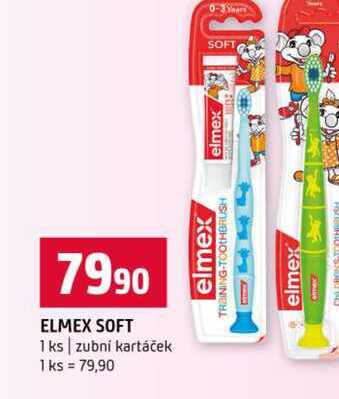 ELMEX SOFT 1 ks zubní kartáček