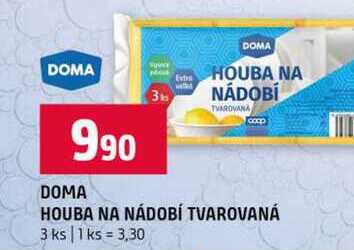 DOMA HOUBA NA NÁDOBÍ TVAROVANÁ 3 ks