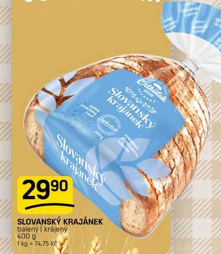 SLOVANSKÝ KRAJÁNEK balený | krájený 400 g