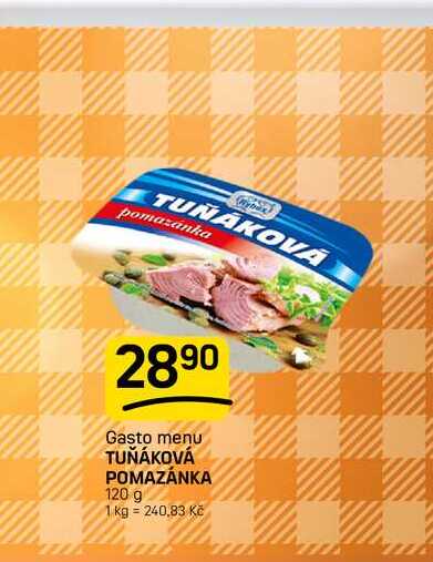 TUŇÁKOVÁ POMAZÁNKA 120 g