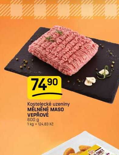 MĚLNĚNÉ MASO VEPŘOVÉ 600 g