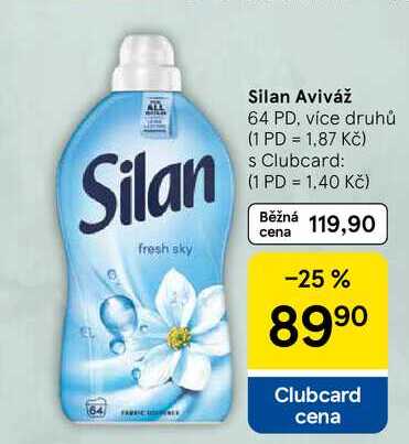 Silan Aviváž, 64 PD, více druhů Tesco
