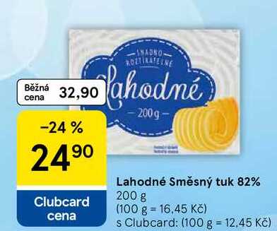 Lahodné Směsný tuk 82%, 200 g