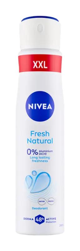 NIVEA Deodorant sprej pro ženy Fresh Natural, 250 ml ROSSMANN