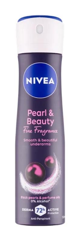 NIVEA Antiperspirant sprej pro ženy Pearl & Beauty Black, 150 ml ROSSMANN