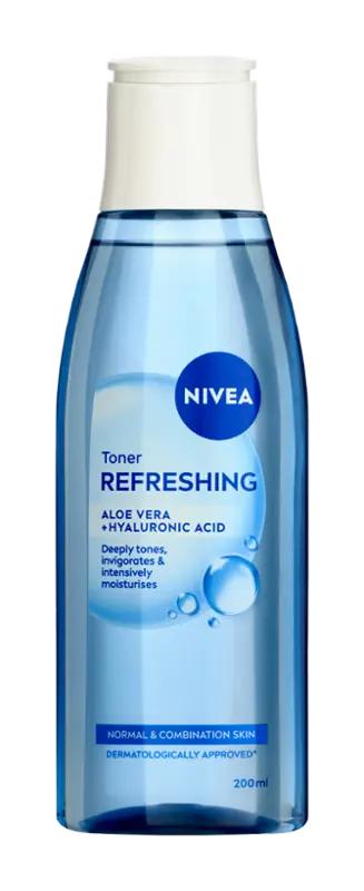 NIVEA Osvěžující čisticí pleťová voda pro normální a smíšenou pleť, 200 ml