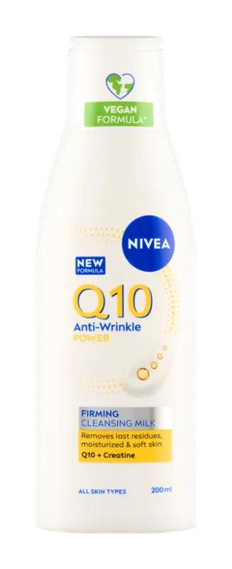NIVEA Čisticí pleťové mléko proti vráskám Q10, 200 ml