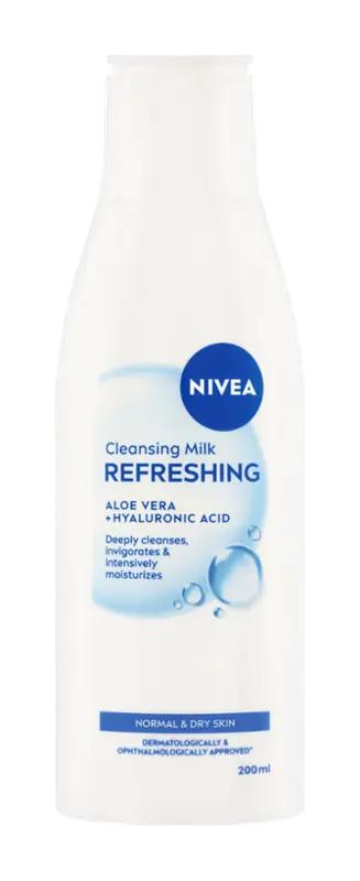 NIVEA Osvěžující čisticí pleťové mléko pro normální a suchou pleť, 200 ml ROSSMANN