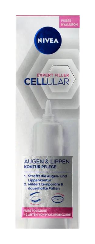 NIVEA Zpevňující oční krém Hyaluron Cellular Filler, 15 ml ROSSMANN