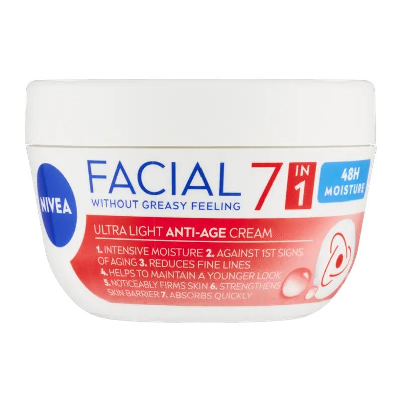 NIVEA Denní krém proti vráskám 7v1 Facial, 100 ml