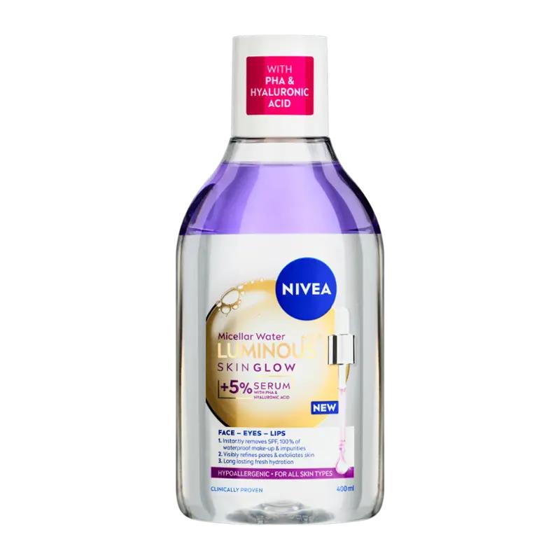 NIVEA Micelární voda Luminous Skin Glow, 400 ml ROSSMANN