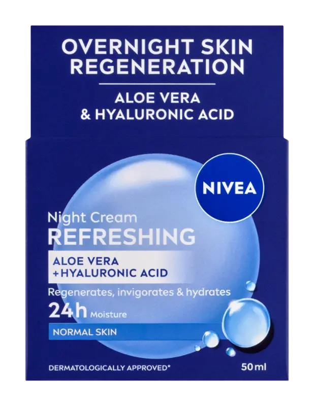 NIVEA Hydratační noční krém pro normální pleť, 50 ml ROSSMANN