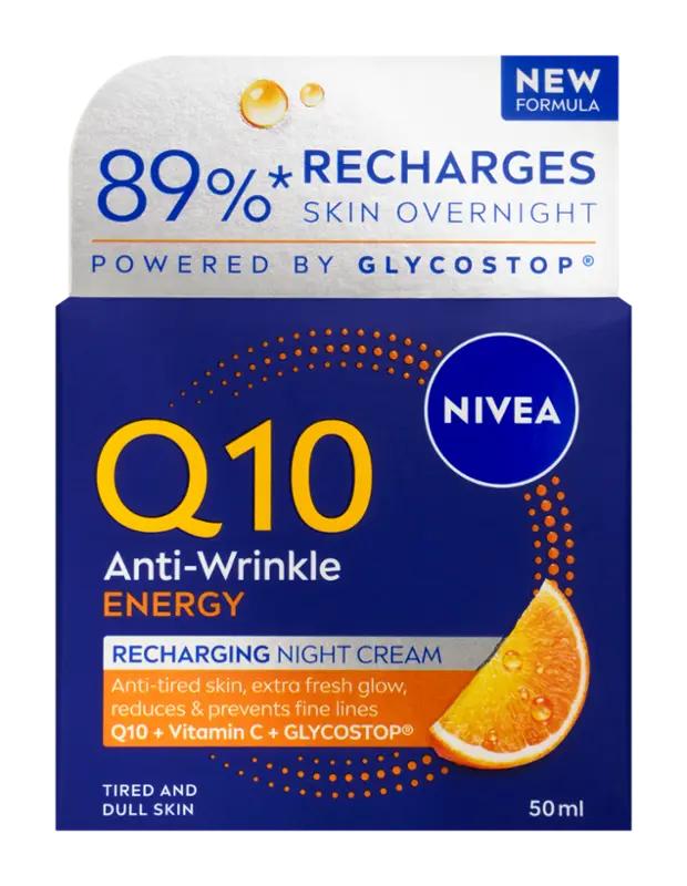 NIVEA Energizující noční krém Q10, 50 ml ROSSMANN