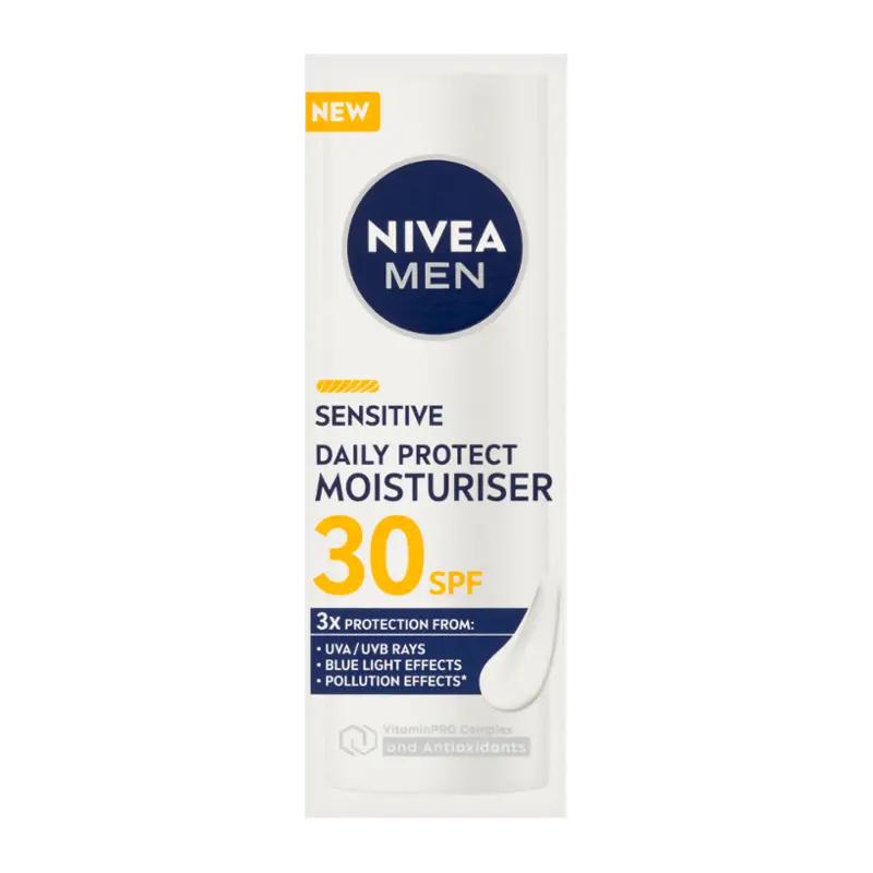 NIVEA Men Denní krém Sensitive SPF 30, 50 ml