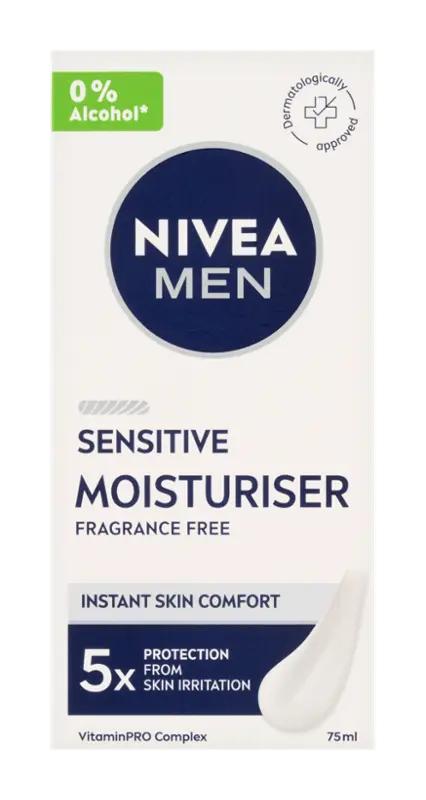 NIVEA Men Hydratační pleťový krém Sensitive, 75 ml ROSSMANN