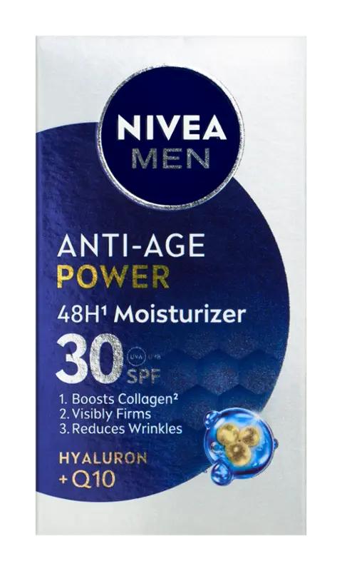 NIVEA Men Hydratační pleťový krém proti vráskám Hyaluron OF 15, 50 ml ROSSMANN