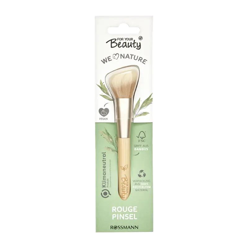 For your Beauty Štětec na tvářenku We Love Nature, 1 ks ROSSMANN