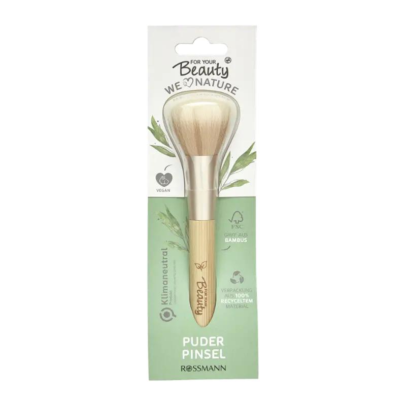 For your Beauty Štětec na pudr We Love Nature, 1 ks ROSSMANN