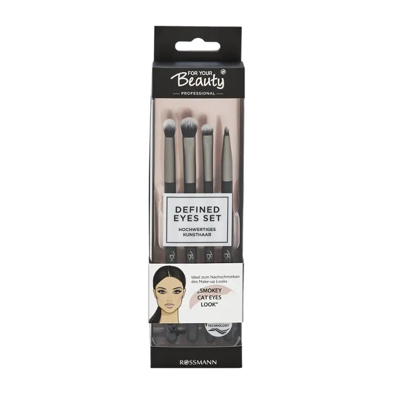 For your Beauty Sada štětců na oči Smokey Cat Eyes, 1 ks ROSSMANN