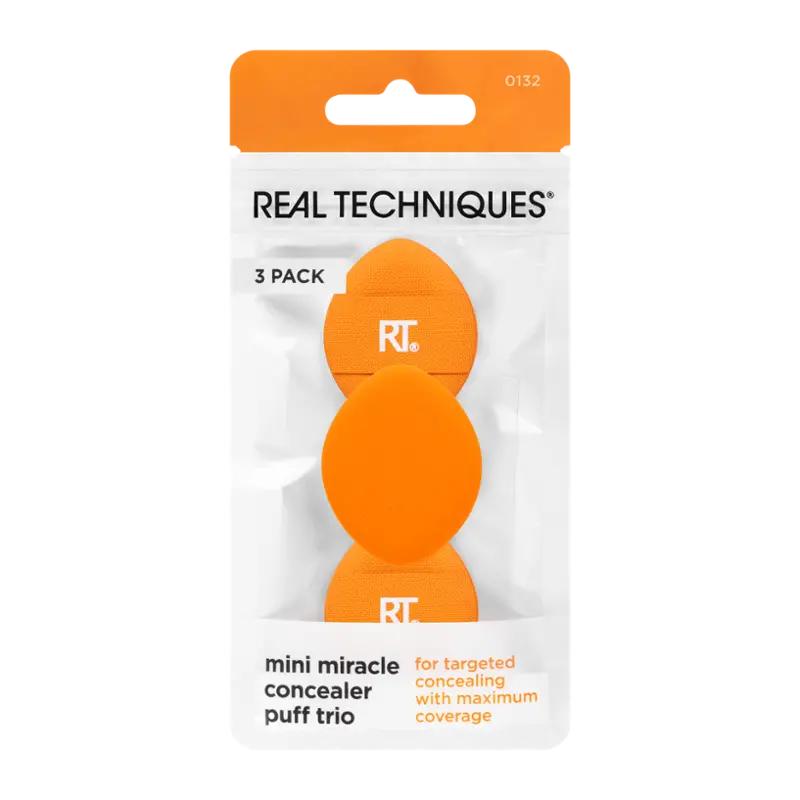 Real Techniques Houbičky na korektor mini, 3 ks ROSSMANN