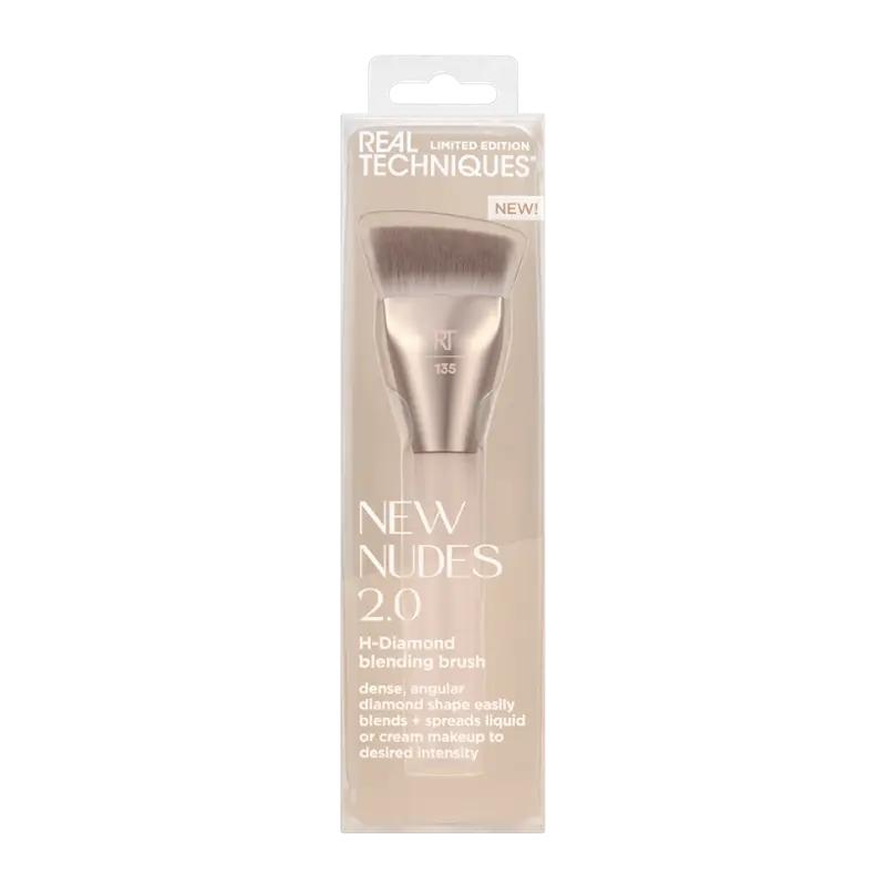 Real Techniques Multifunkční štětec New Nudes H-Diamond, 1 ks ROSSMANN
