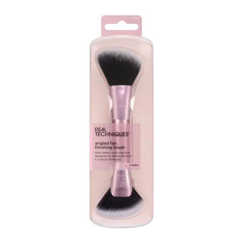 Real Techniques Dokončovací štětec Angled Fan, 1 ks ROSSMANN