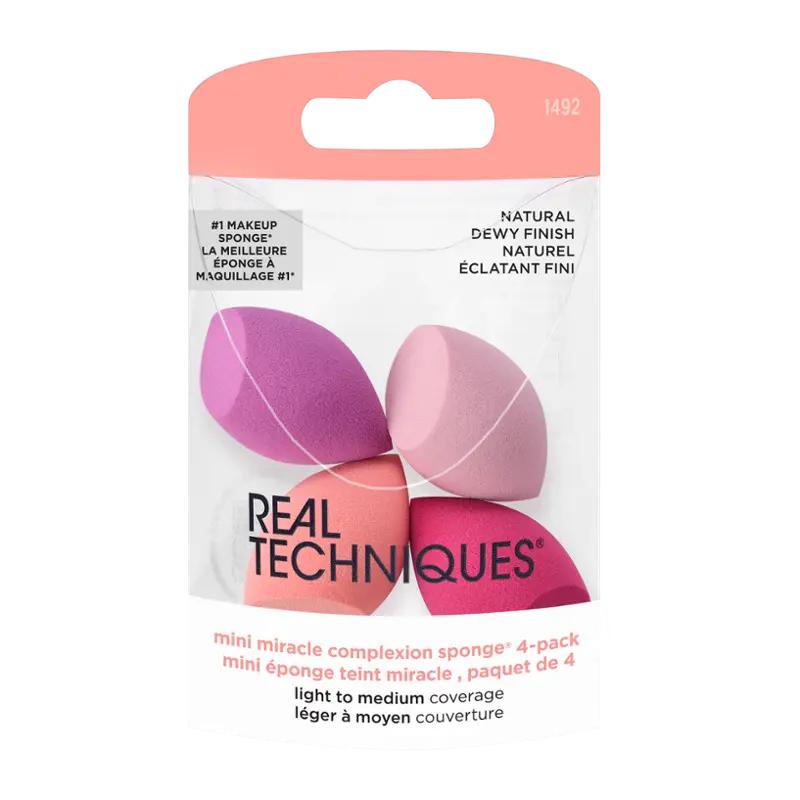 Real Techniques Houbičky na make-up mini, 4 ks ROSSMANN