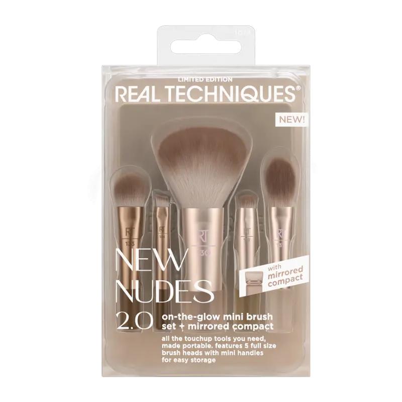 Real Techniques Sada štětců New Nudes On-the-glow, 1 ks ROSSMANN