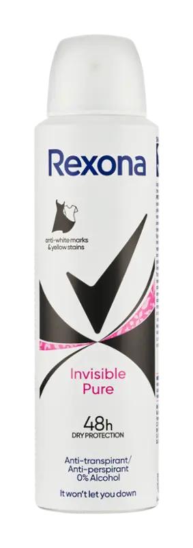 Rexona Antiperspirant sprej pro ženy Invisible Pure, 150 ml ROSSMANN