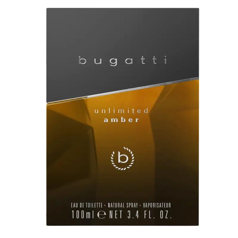 Bugatti Unlimited amber toaletní voda pro muže, 100 ml ROSSMANN