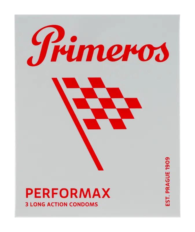 Primeros Kondomy pro dlouhotrvající vzrušení Performax, 3 ks