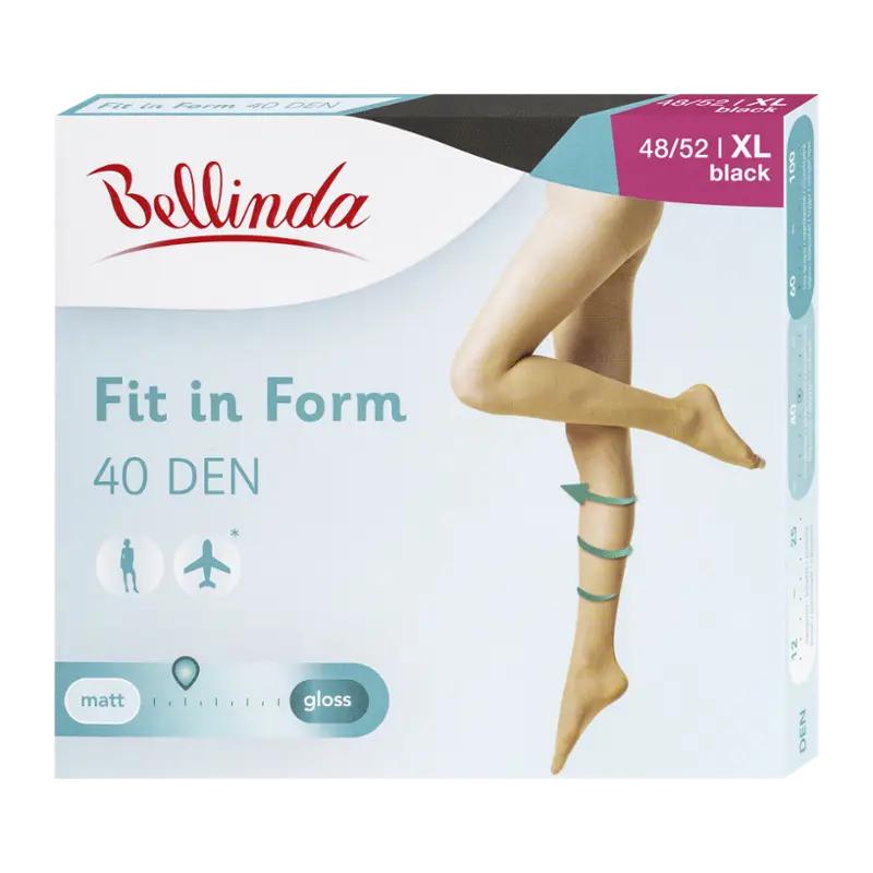 Bellinda Punčochové kalhoty Fit In Form černé 40 DEN vel. XL, 1 ks