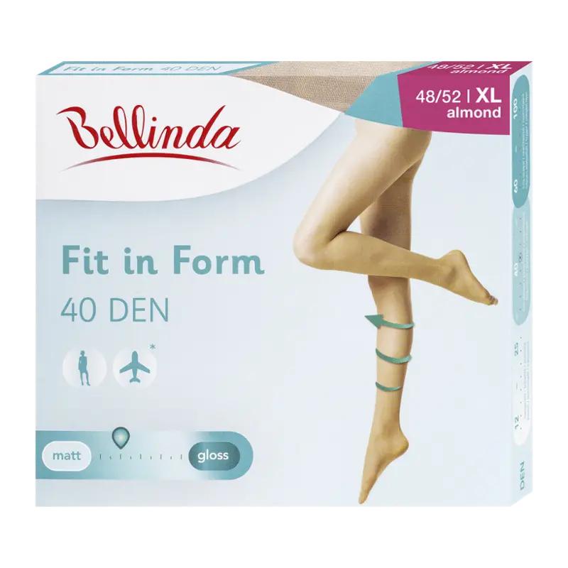 Bellinda Punčochové kalhoty Fit In Form almond 40 DEN vel. XL, 1 ks ROSSMANN