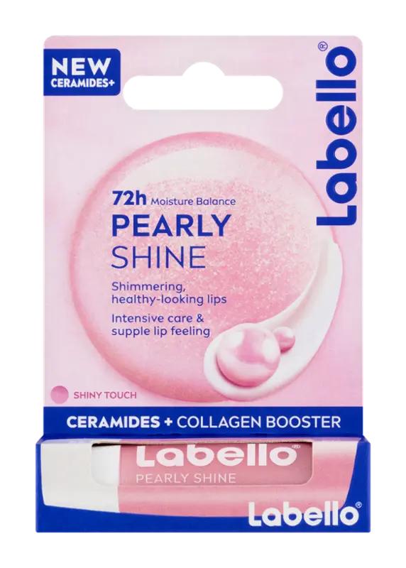 Labello Třpytivý balzám na rty Pearly Shine, 4.8 g ROSSMANN
