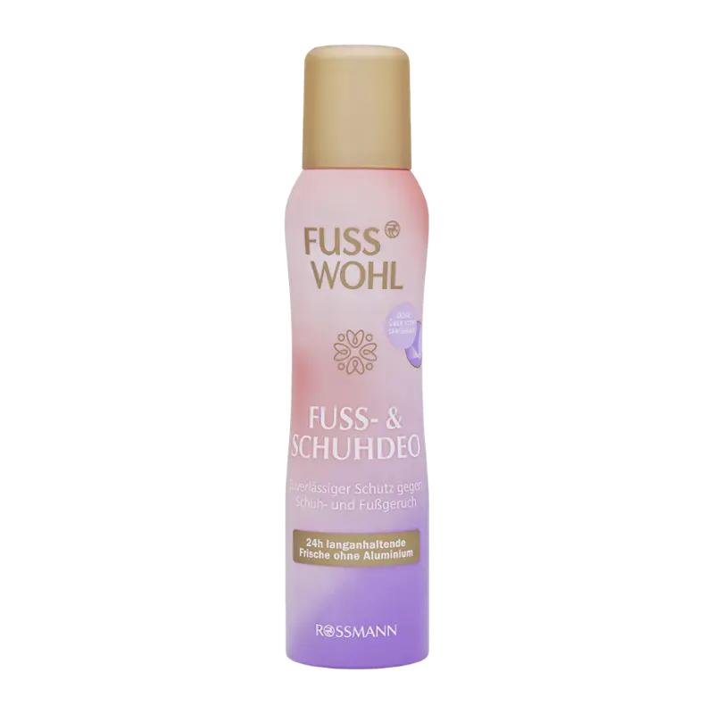 Fusswohl Deodorant na nohy a obuv, 150 ml ROSSMANN