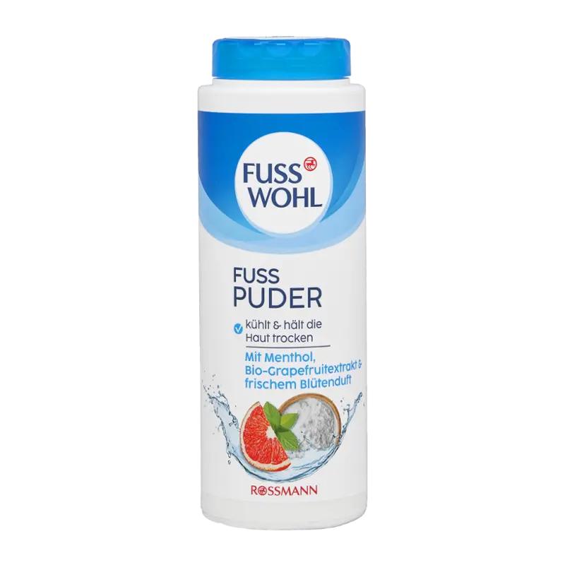 Fusswohl Pudr na nohy, 100 g ROSSMANN