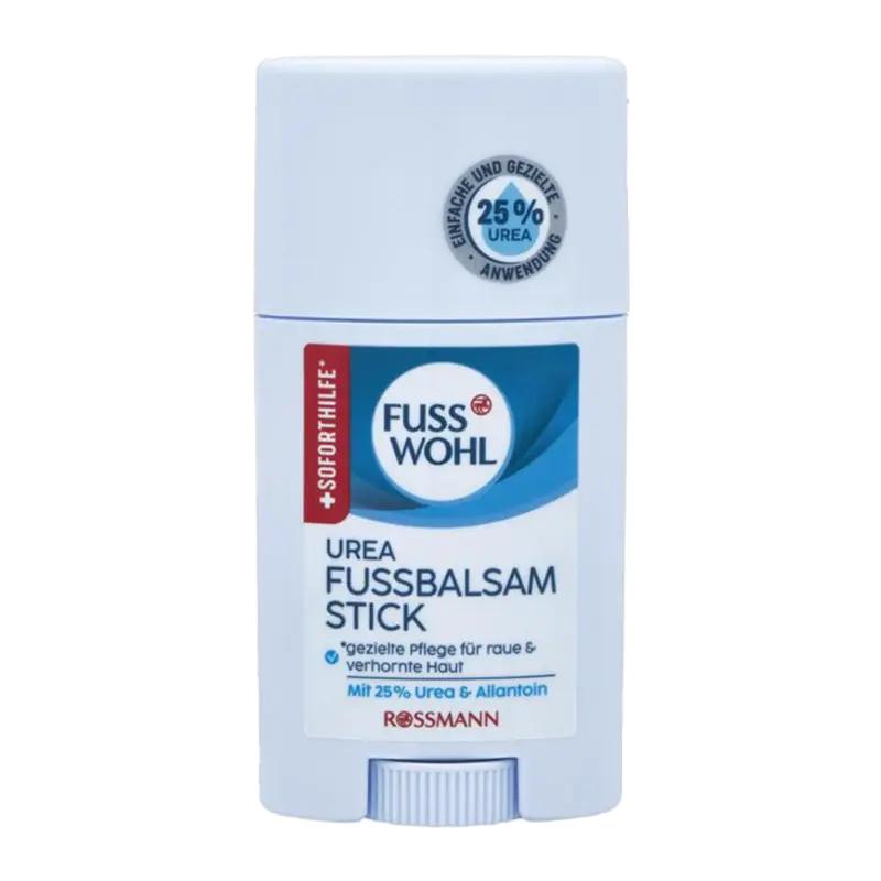 Fusswohl Balzám na nohy v tyčince Urea, 50 g ROSSMANN
