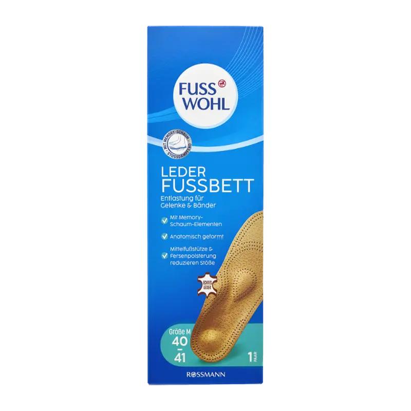 Fusswohl Kožené vložky do bot, 1 ks ROSSMANN