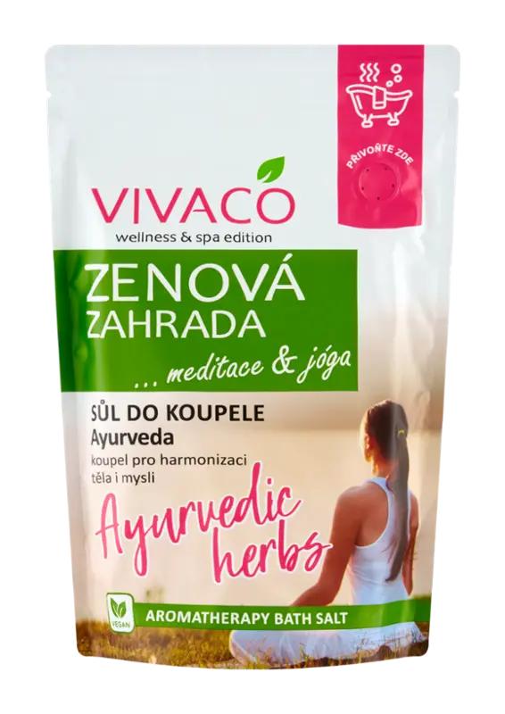 Vivaco Sůl do koupele ayurveda, 1 kg