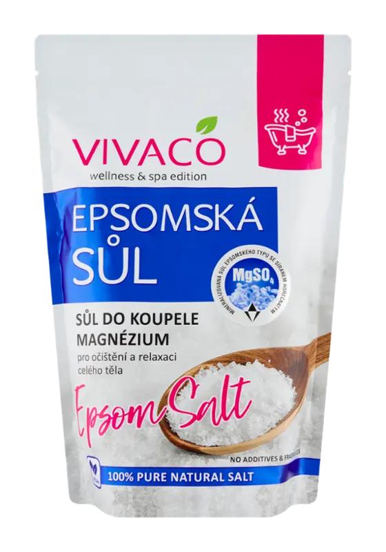 Vivaco Epsomská sůl do koupele s magnéziem, 1 kg ROSSMANN