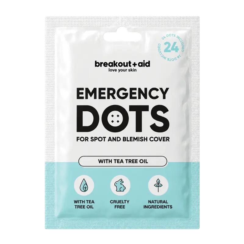 Breakout+aid Náplasti na akné s tea tree, 24 ks ROSSMANN
